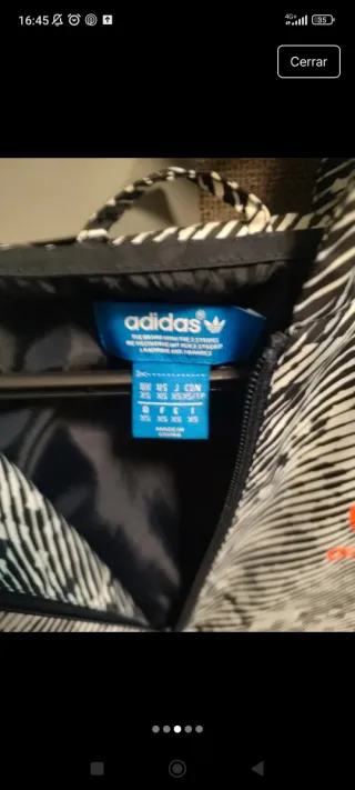 Chaqueta Adidas Deportiva Multicolor