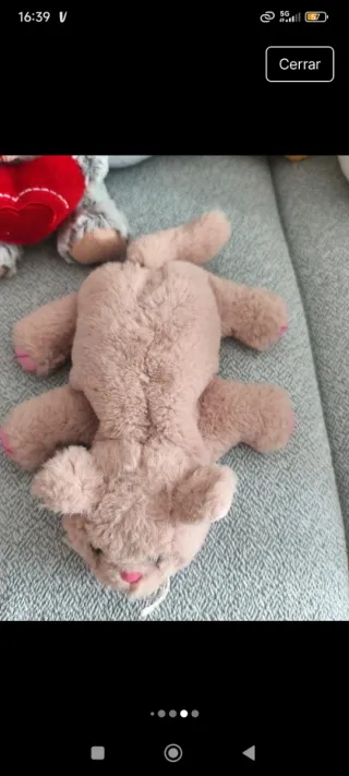 Lote de juguetes , peluches kauy y mochilaniñas.