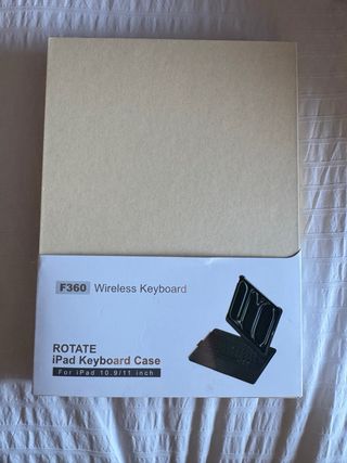 Funda iPad con Teclado Giratorio