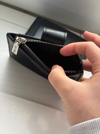 Cartera/billetera Negra Unisex
