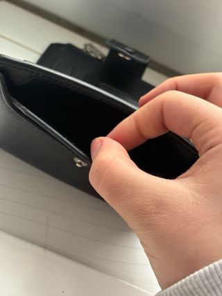 Cartera/billetera Negra Unisex