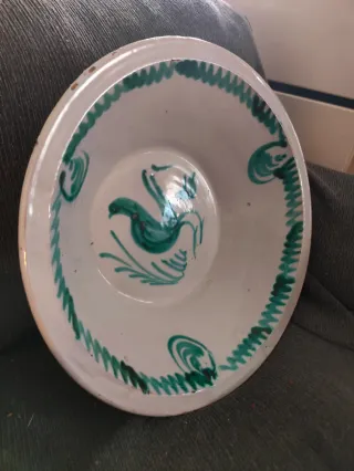 Lebrillo Fajalauza Cerámica Pintada de 43 cm