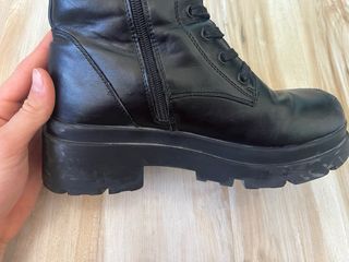 Botas negras MTNG cremallera talla 40