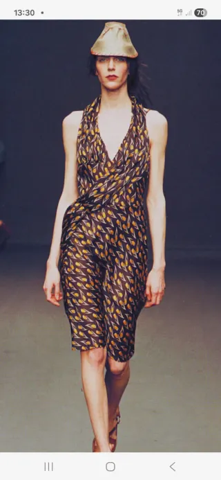 Vestito Miu Miu fantasia floreale