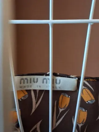 Vestito Miu Miu fantasia floreale