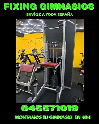 Máquina de gimnasio comercial