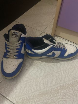 Nike SB Dunk Low Pro Azul Blanco