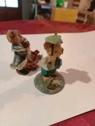 Conjunto 2 Bonecos Decorativos Ursinhos