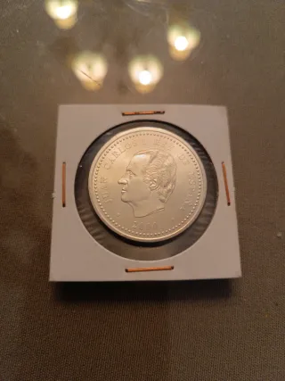 Moneda de Plata 2000 PTAS año 2000