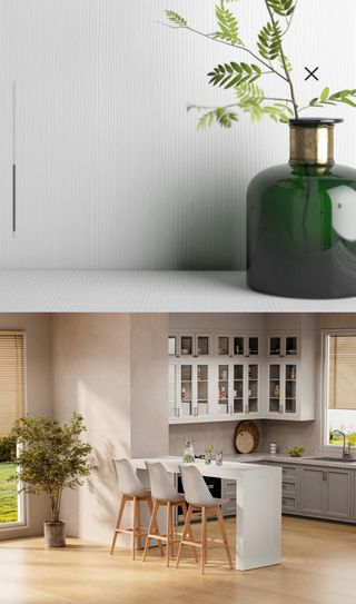 Mesa alta estilo isla en madera