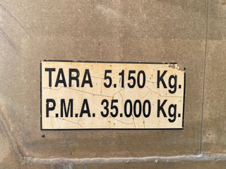 Semirremolque bañera basculante aluminio