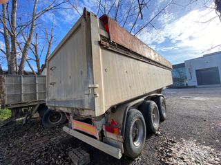 Semirremolque bañera basculante aluminio