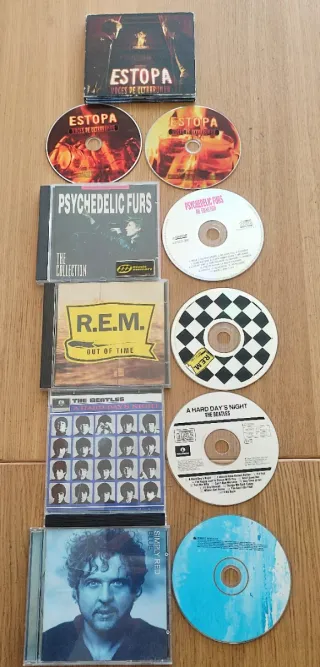 15 CDs Rock PRECIO LIQUIDACION 1 X 3€