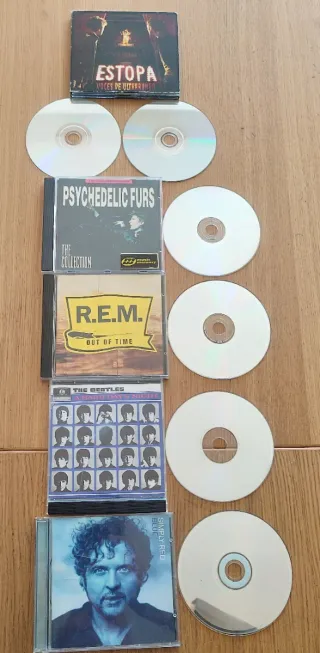 15 CDs Rock PRECIO LIQUIDACION 1 X 3€