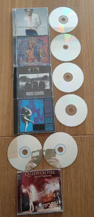 15 CDs Rock PRECIO LIQUIDACION 1 X 3€