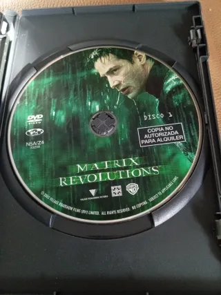 Matrix Revolutions DVD Edición 2 Discos