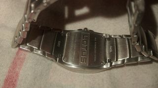 Reloj Lotus Mujer Rojo y Plateado