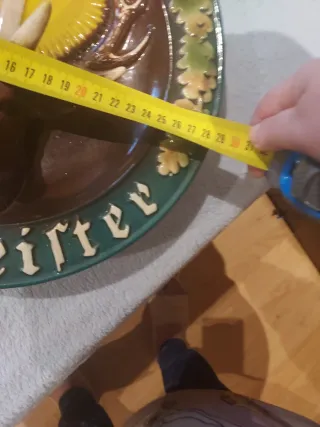 Plato publicitario, Jägermeister de cerámica