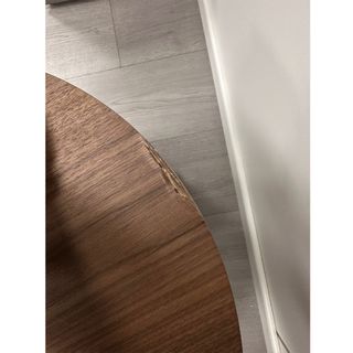 Mesita de noche nogal Angel Cerdá - mínima tara