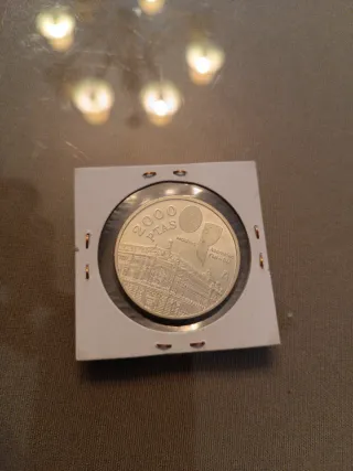 Moneda de Plata 2000 Ptas 18 gramos de plata