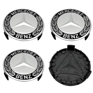 TAPABUJES CENTRO RUEDA LLANTA MERCEDES BENZ 75MM