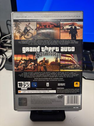 Grand Theft Auto San Andreas PS2 Platinum