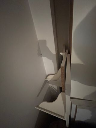 Armario blanco con 6 estanterías