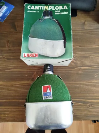 Cantimplora Laken Aluminio 1L Años 80