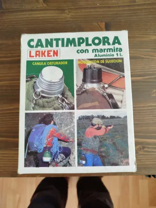 Cantimplora Laken Aluminio 1L Años 80