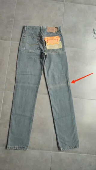 2 Vaqueros Levi's 501 Azul y Gris