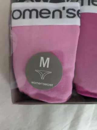 Pack 3 tangas Women'secret Talla M