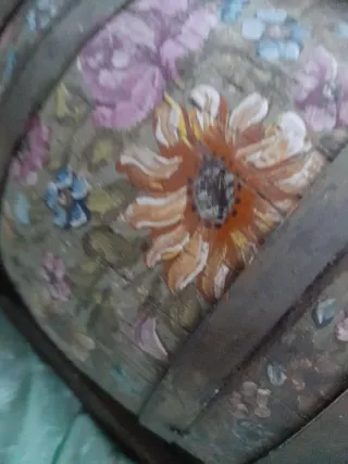 Antica botticella decorata