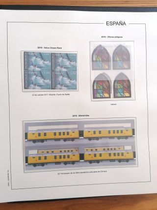 Sellos España Año 2018 MNH Bloque 4