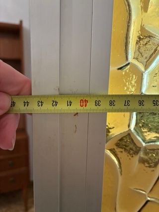 Hojas de Ventana aluminio con cristal texturizado