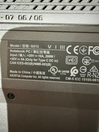 Portatile Asus ROG Strix