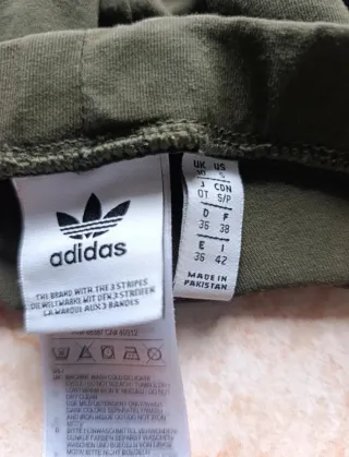 Mallas Adidas Talla S Verde Militar.