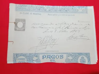 Timbres de Pago al Estado 1913 y 1930