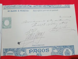 Timbres de Pago al Estado 1913 y 1930