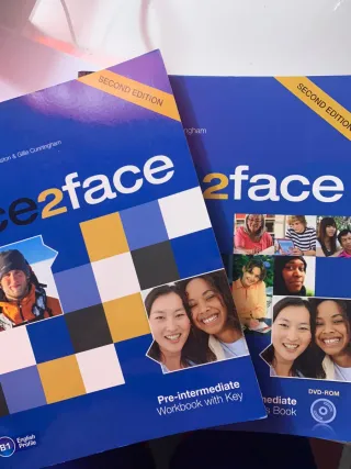 Pack libros face2face B1 con DVD-ROM original