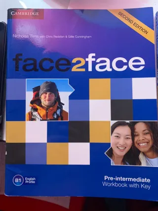 Pack libros face2face B1 con DVD-ROM original