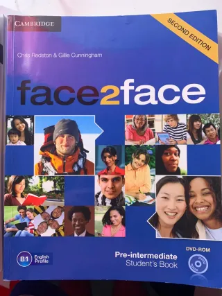 Pack libros face2face B1 con DVD-ROM original