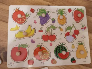 3 Puzzles de Madera Infantiles