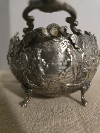 Zuccheriera in argento