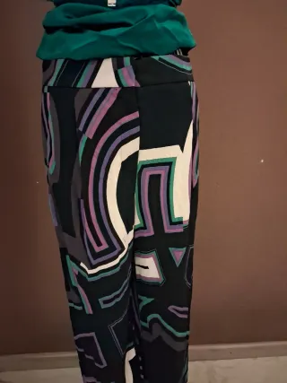 Pantaloni Emilio Pucci fantasia geometrica