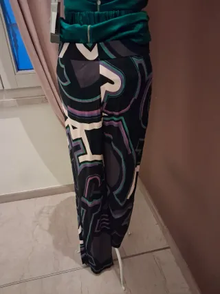 Pantaloni Emilio Pucci fantasia geometrica