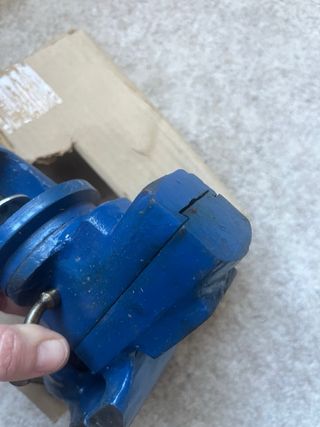 Sargento azul para taller