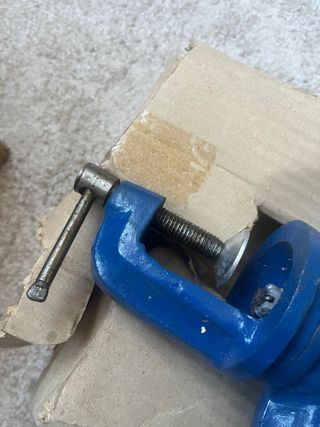 Sargento azul para taller