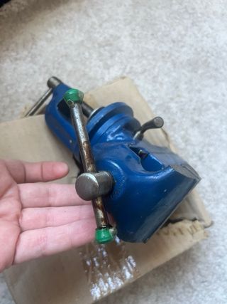 Sargento azul para taller