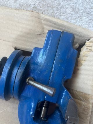 Sargento azul para taller