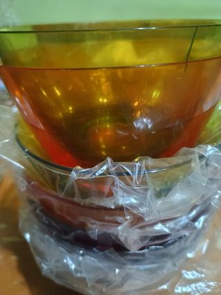 Set ciotole vintage fondo di magazzino